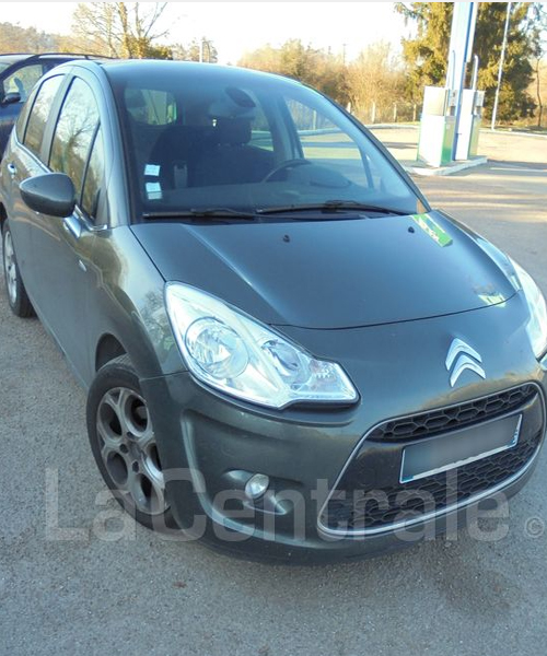 voiture renault occasions grise foncée